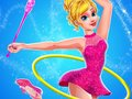 Игра Облечи гимнастически суперзвездни момичета  онлайн