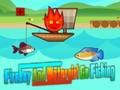 Игра FireBoy и WaterGirl отиват на риболов  онлайн