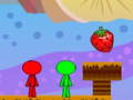 Игра Stickman Bros в Fruit Island 2  онлайн