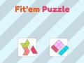 Игра Fit'em пъзел  онлайн