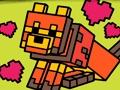 Игра Лесно детско оцветяване Minecraft  онлайн