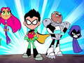 Игра Колекция от пъзели Teen Titans  онлайн