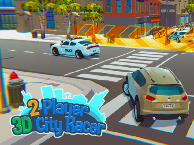 Игра 2 играч 3d City Racer онлайн