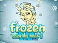 Игра Frozen книжка за оцветяване II  онлайн