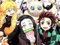 Игра Nezuko Tanjiro Jigsaw онлайн