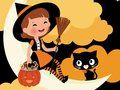 Игра Малка вещица Пъзел  онлайн