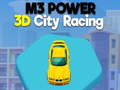 Игра M3 Power 3D Градски състезания  онлайн