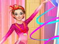 Игра Гимнастически игри за обличане за момичета  онлайн