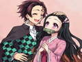 Игра Пъзел Nezuko  онлайн