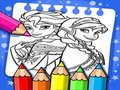Игра Замръзналата книга за оцветяване  онлайн