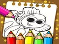 Игра Търсенето на Немо Цветна книга  онлайн
