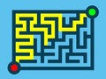 Игра Лабиринт и лабиринт  онлайн