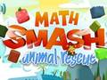 Игра Math Smash Спасяване на животни  онлайн