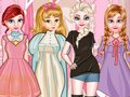 Игра Стил на хартиена кукла принцеса  онлайн