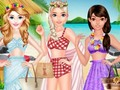 Игра Тенденция в модните рокли за Хавай  онлайн