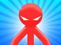 Игра Red Stickman срещу Monster School  онлайн