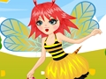 Игра Облечи Bee Girl  онлайн