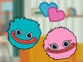 Игра Свържете Хаги и Киси  онлайн