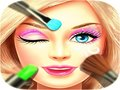Игра Салон за момичета с бои за лице  онлайн