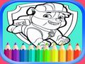 Игра Книжка за оцветяване PAW Patrol  онлайн