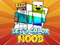 Игра Да оцветим Noob  онлайн