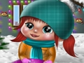 Игра Бебешка зимна рокля  онлайн