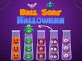Игра Ball Sort Хелоуин  онлайн