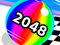 Игра Цветна топка Run 2048 онлайн