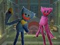 Игра Huggy Rescue Parkour онлайн