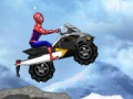 Игра Spiderman Snow Scooter  онлайн