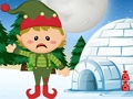 Игра Помогнете на двойката елфи  онлайн
