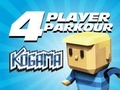Игра Когама: Паркур за 4 играча  онлайн