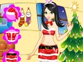 Игра Коледно момиче Dressup  онлайн