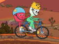 Игра Ден на BMX с ябълка и лук  онлайн