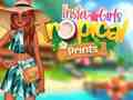 Игра Insta Girls Tropical Prints онлайн
