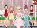Игра Игра за обличане на аниме момичета  онлайн
