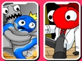 Игра Книжка за оцветяване Rainbow Friends  онлайн