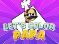 Игра Да оцветим Papa  онлайн