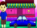 Игра Бягство с кола  онлайн
