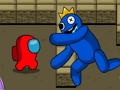 Игра Пъзел за оцеляване Rainbow Friends  онлайн