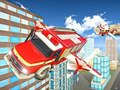 Игра Sim за шофиране на летяща пожарна кола  онлайн