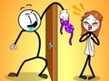 Игра Stickman Thief Пъзел  онлайн