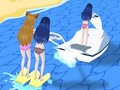 Игра Момиче сърфист 3D  онлайн