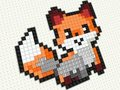 Игра Плетива с кръстат бод  онлайн