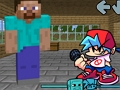 Игра Friday Night Funkin' VS Steve от Minecraft  онлайн
