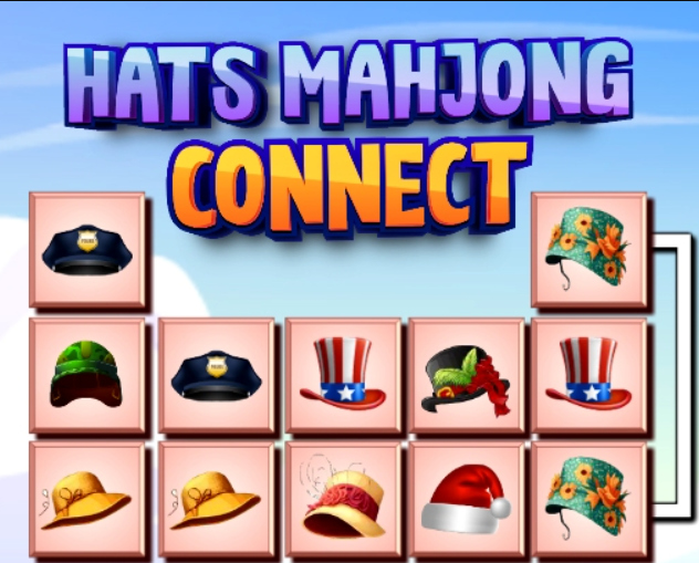 Игра Шапки Mahjong Connect  онлайн