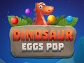 Игра Динозавърски яйца Поп  онлайн