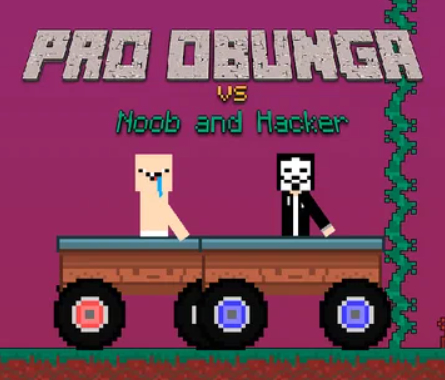 Игра Pro Obunga срещу Noob и Hacker  онлайн