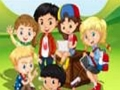Игра Книга с училищни пъзели  онлайн
