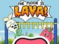 Игра Подът от ябълка и лук е лава  онлайн